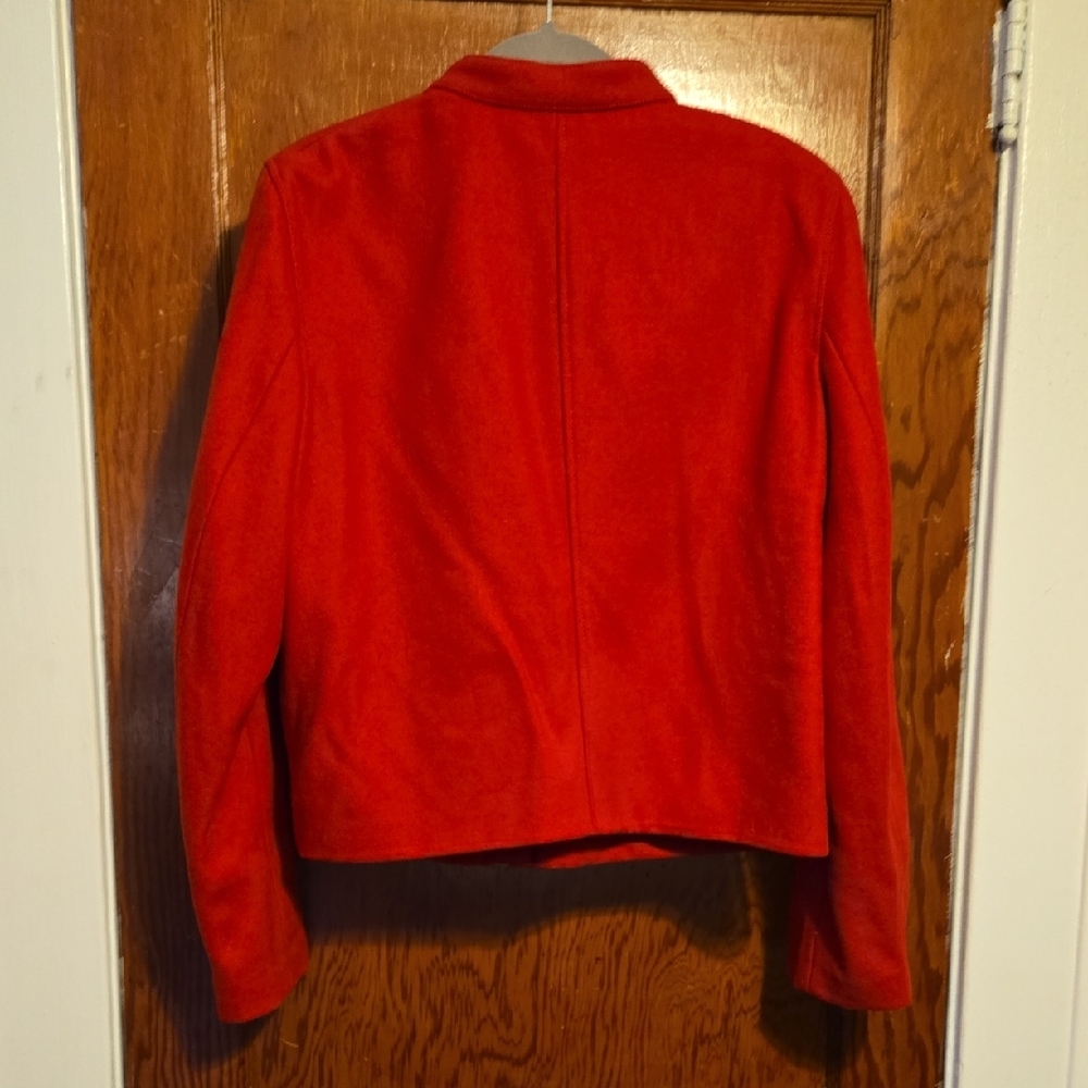 Gap Red Zip-Front Women's Jacket - image 2